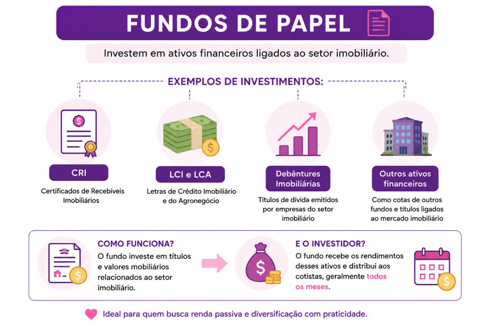 fundos de papel Imobiliário