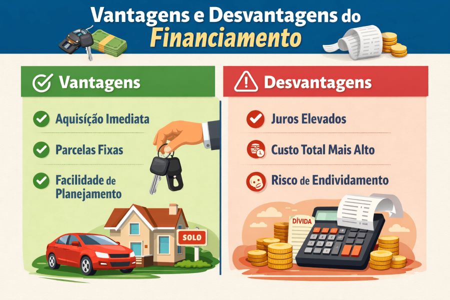 vantagens do financiamento
